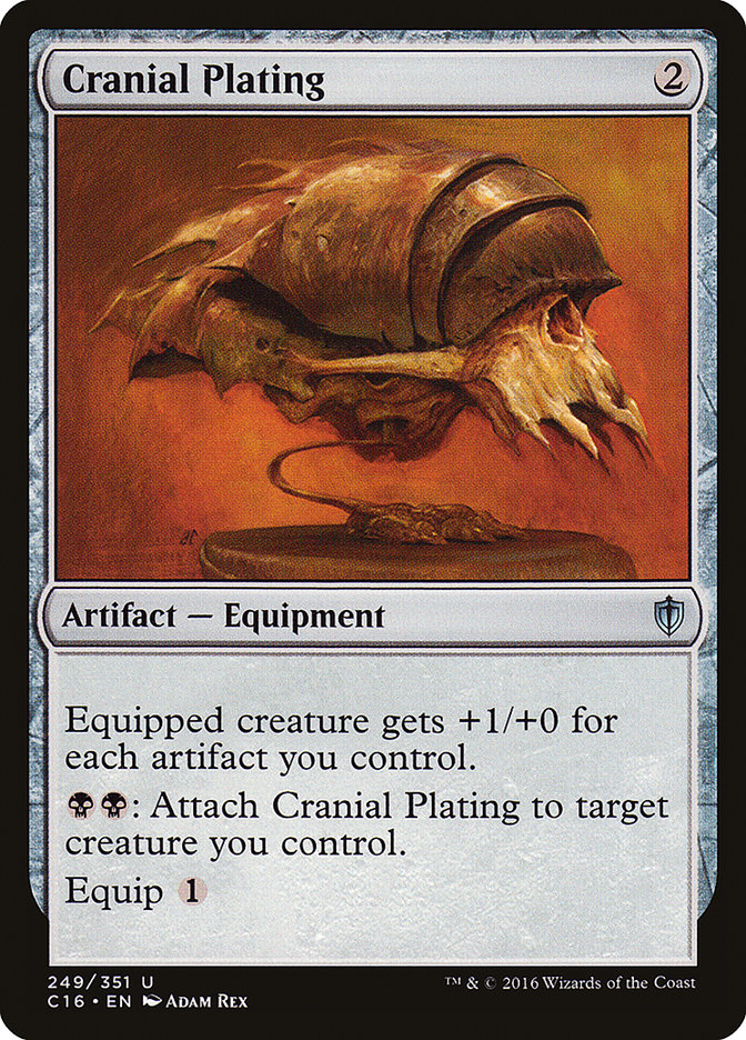 Cranial Plating [Commander 2016] | Mothership Books and Games TX