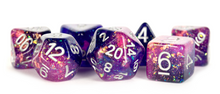 16mm Resin Poly Dice Set - Eternal: Purple/Blue