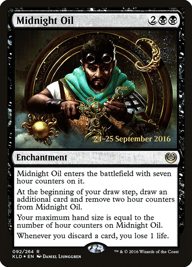 Midnight Oil [Kaladesh Prerelease Promos] | Mothership Books and Games TX