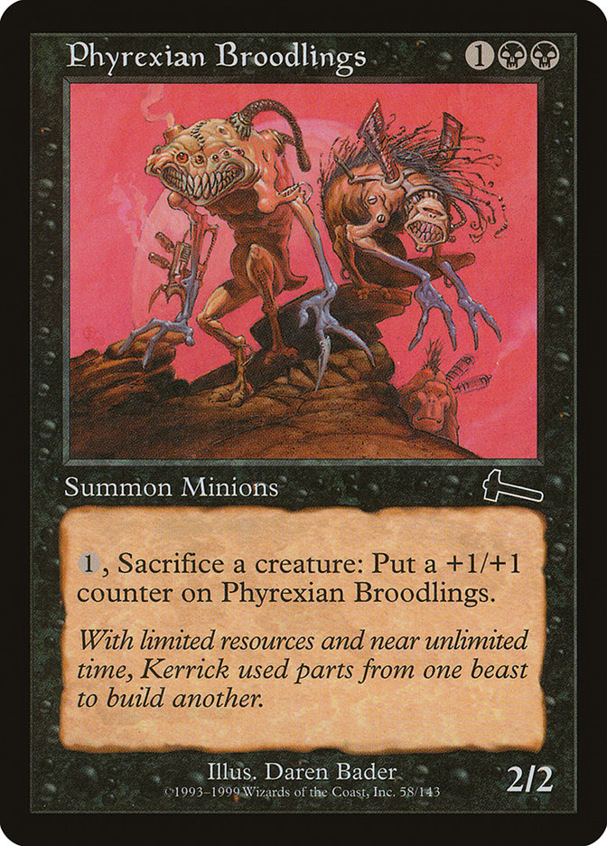 Phyrexian Broodlings [Urza's Legacy] | Mothership Books and Games TX