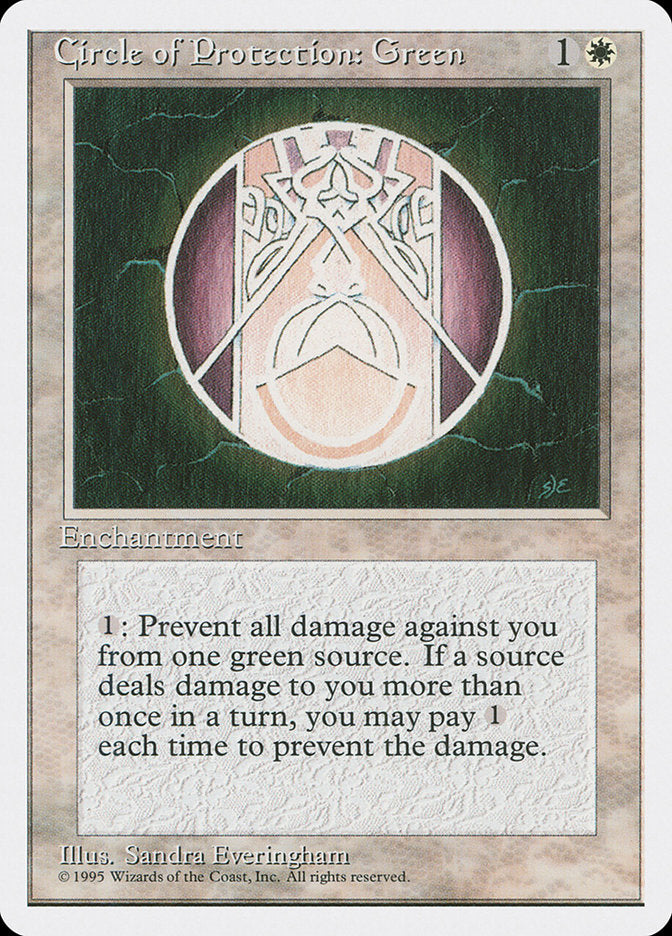 Circle of Protection: Green [Fourth Edition] | Mothership Books and Games TX