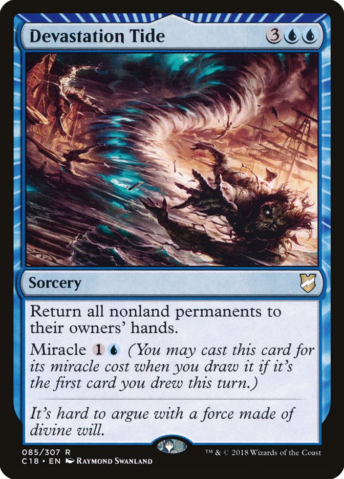 Devastation Tide [Commander 2018] | Mothership Books and Games TX