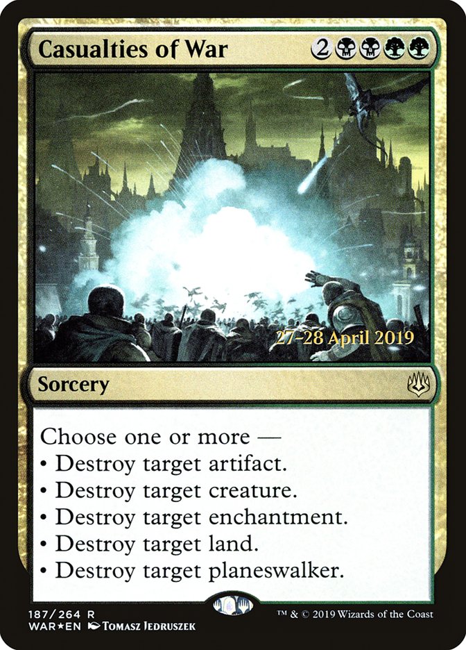 Casualties of War [War of the Spark Prerelease Promos] | Mothership Books and Games TX