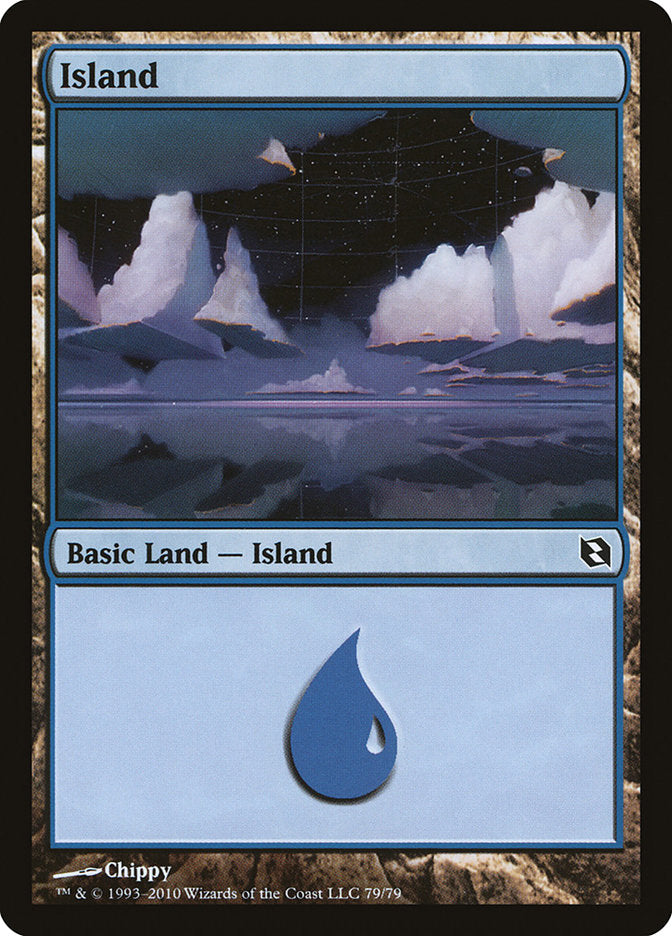 Island (79) [Duel Decks: Elspeth vs. Tezzeret] | Mothership Books and Games TX
