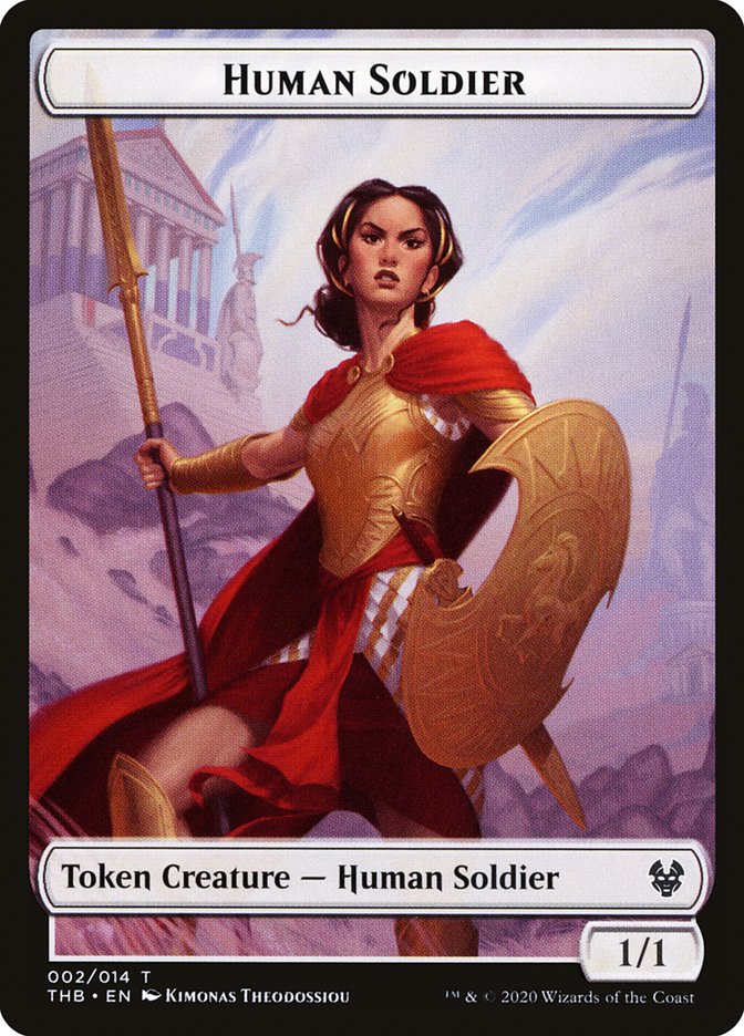 Human Soldier Token [Theros Beyond Death Tokens]