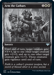 Arm the Cathars [Innistrad: Double Feature]
