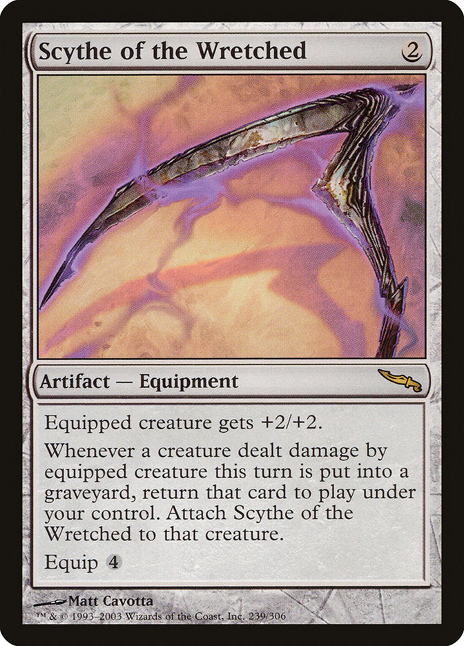 Scythe of the Wretched [Mirrodin] | Mothership Books and Games TX