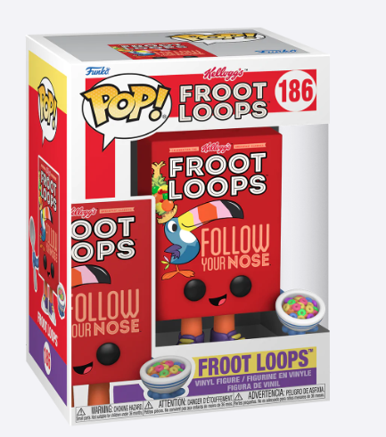 FUNKO POP! Fruit Loops Cereal Box (186) - CLEARANCE