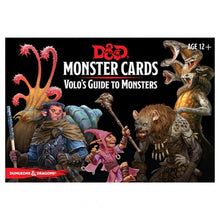 D&D Monster Cards: Volo's Guide to Monsters