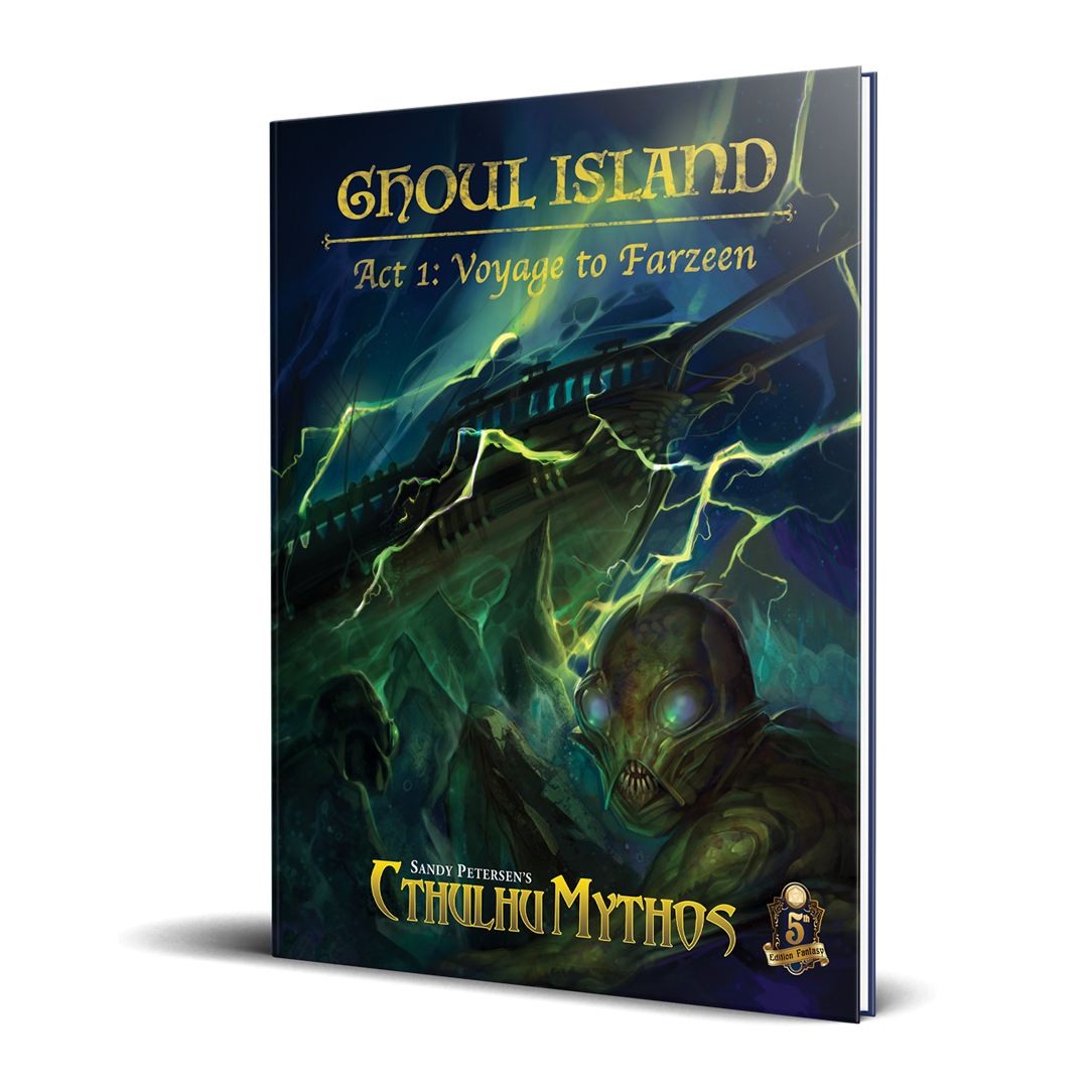 Sandy Peterson's Cthulhu Mythos Ghoul Island Act 1: Voyage to Farzeen - [CLEARANCE]