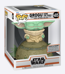 Funko Pop! Star Wars Grogu Using the Force Lights & Sound (485)- CLEARANCE