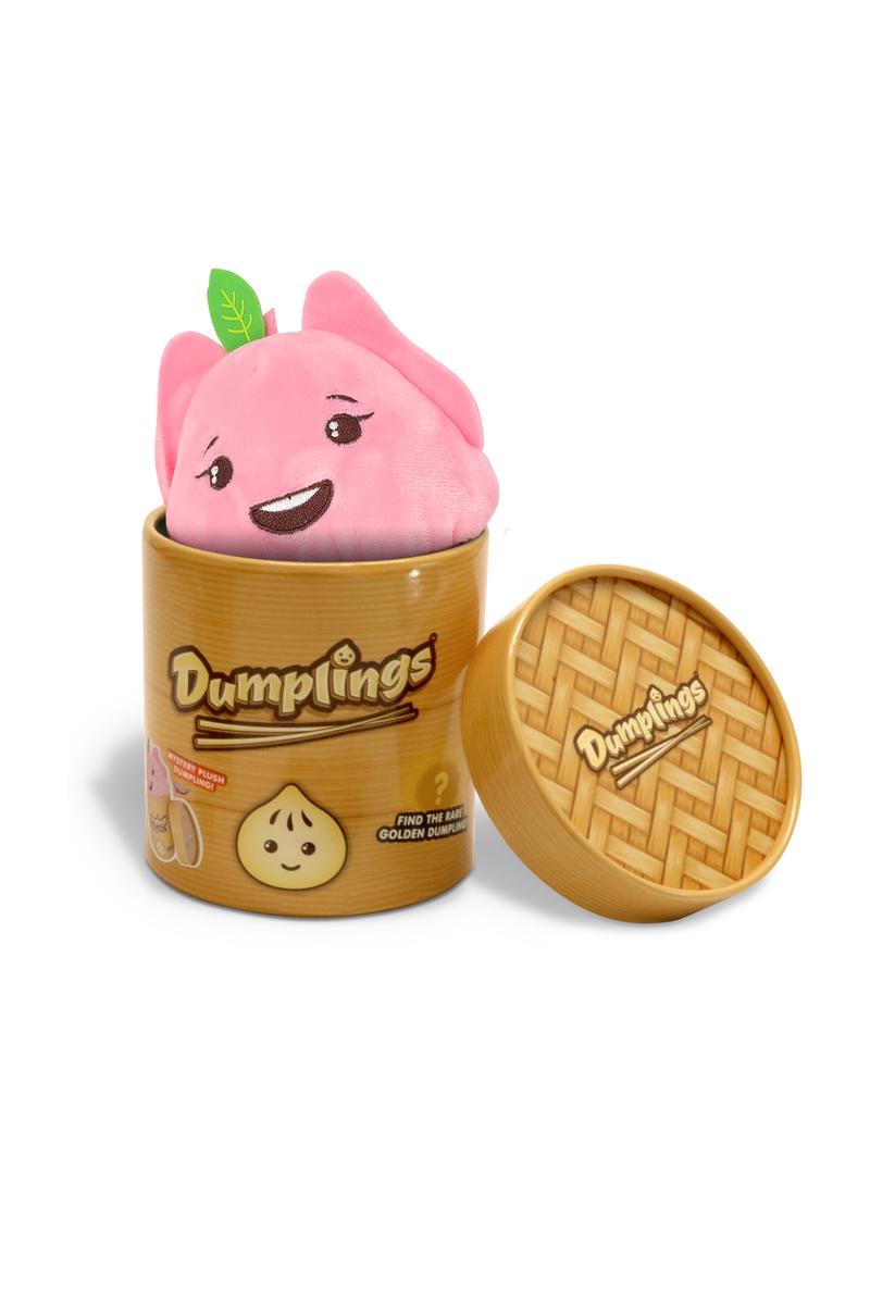Dumplings Plush with Steamer Container