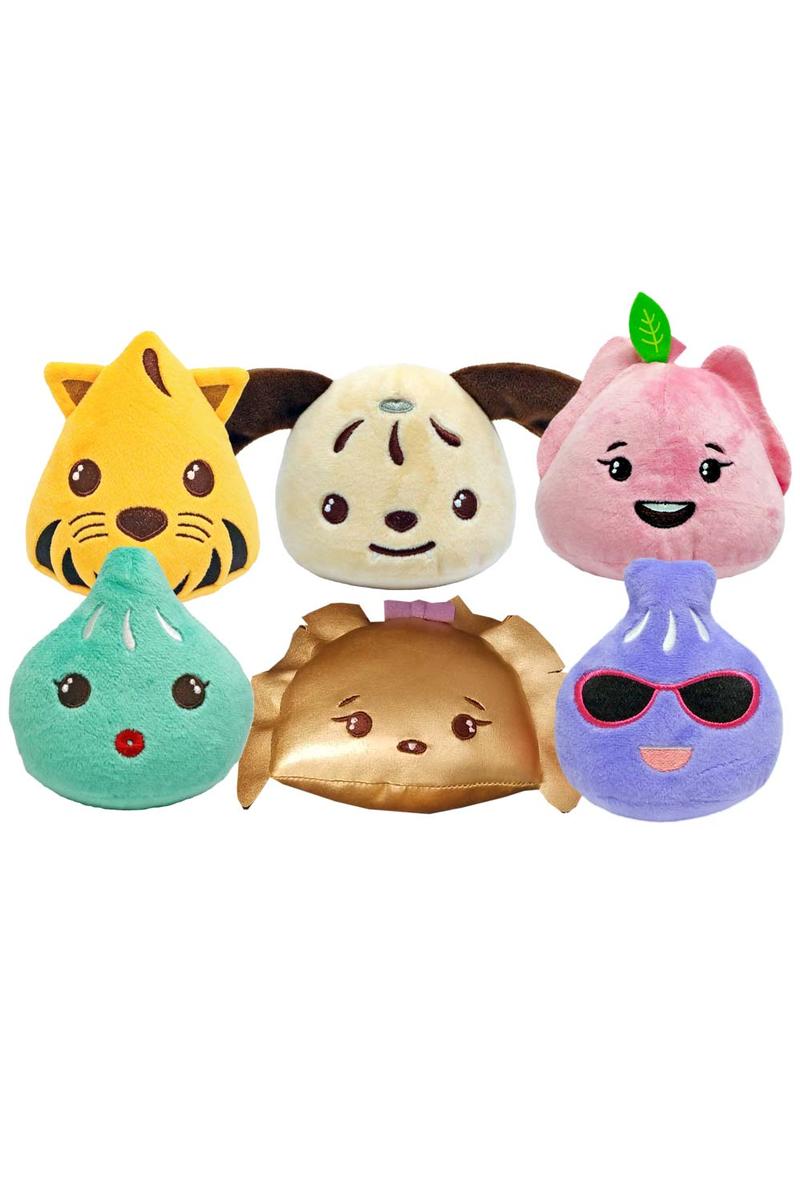 Dumplings Plush with Steamer Container