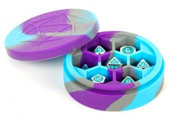 Silicone Round Dice Case