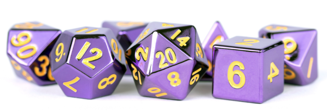 16mm Metal Polyhedral Dice Set