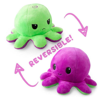 TeeTurtle Plushiverse Octopus Reversible Plush