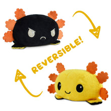 TeeTurtle Plushiverse Yellow & Black Axolotl Reversible Plush