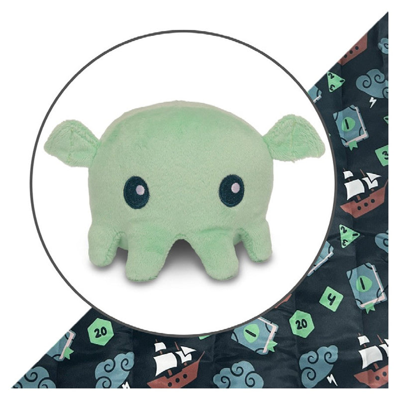Plushie Tote Bag: Mint Tabletop Cthulhu