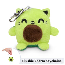TeeTurtle Plushiverse Happy Avo-Cat-O Plush Charm Keychain
