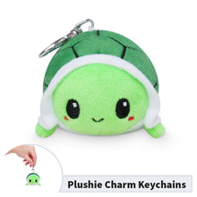 TeeTurtle Plushiverse Happy Green Turtle Plush Charm Keychain