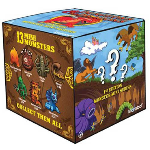 D&D 3" Vinyl Figures: Monster Mini Series 1 - Blind Box (1) - CLEARANCE
